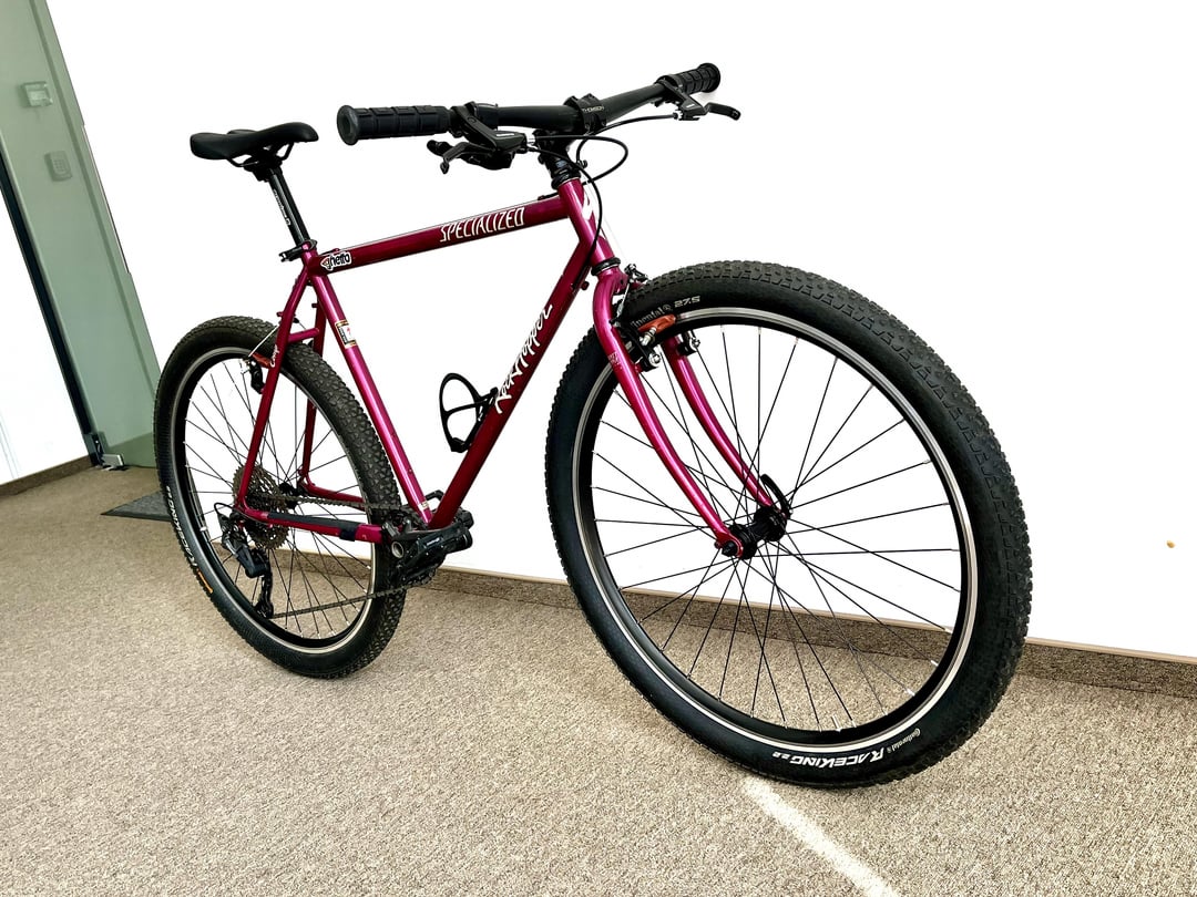 Converting a retro rockhopper to 27,5 (650b)with canti brakes - Cycling ...