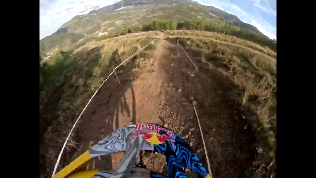 GoPro POV - First race run of the year - 🥈 place - Portugal Cup DH Seia ...