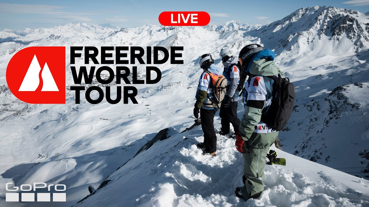 Gopro Live Freeride World Tour 2025 Val Thorens Pro Cycling Europe