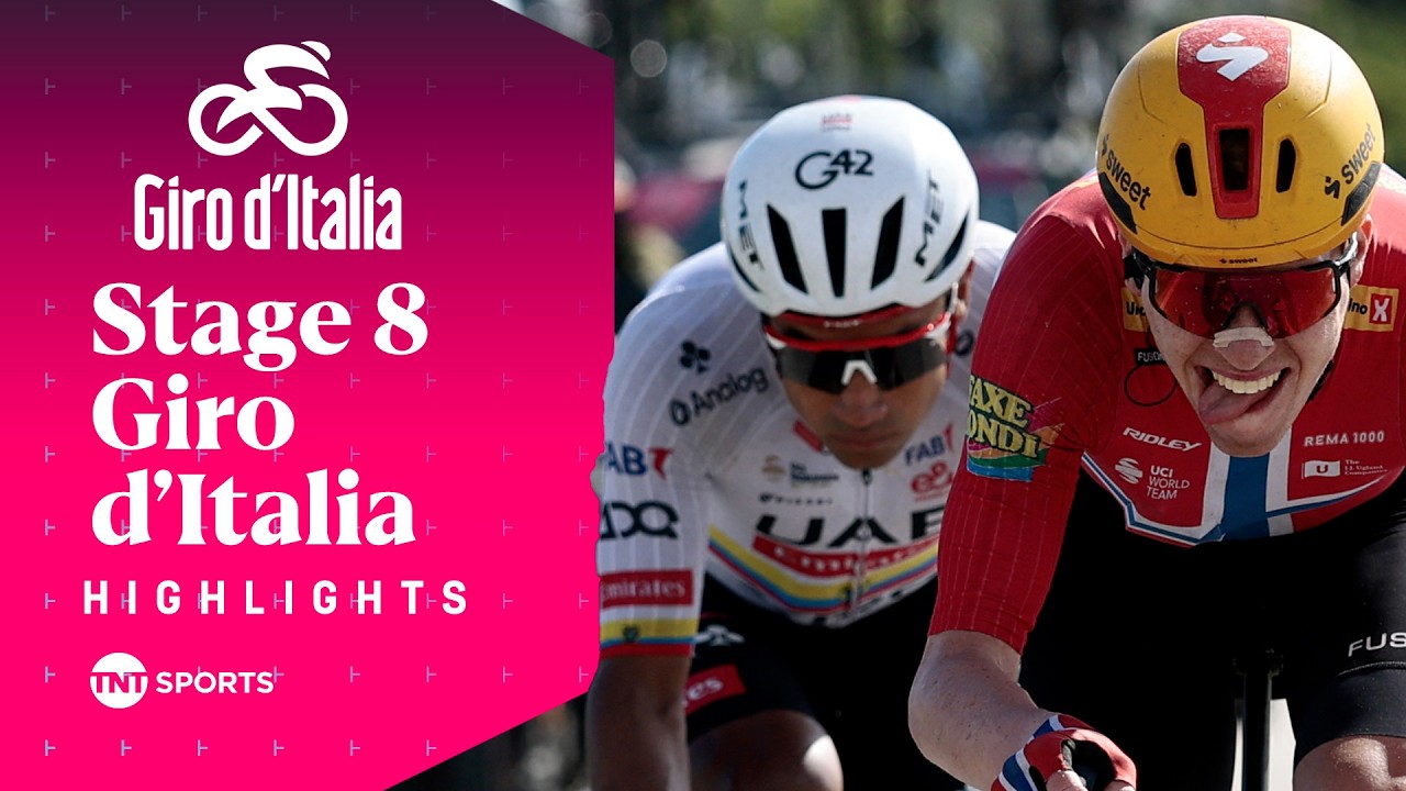 POWERFUL SOLO ATTACK! 🤩 | 2026 Men's Giro d'Italia Stage 8 Race ...